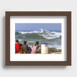 surfEXPLORE Sierra Leone Recessed Framed Print