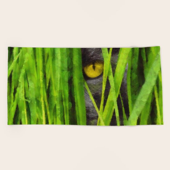 cat Beach Towel