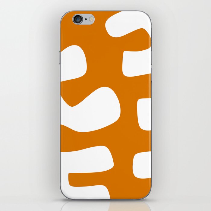 Abstract minimal plant color block 15 iPhone Skin