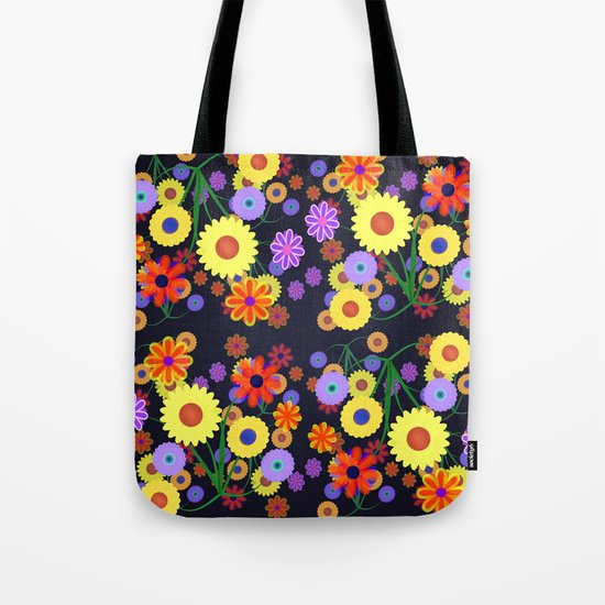 Flower Power Tote Bag