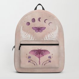 Luna and Emerald - Vintage Pink Backpack