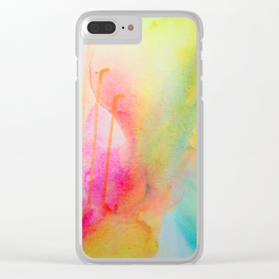 Color Field/Washes I Clear iPhone Case