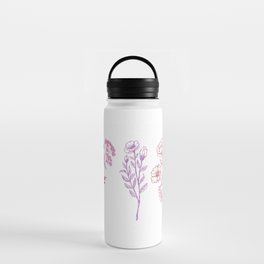 Plant life - boho wild flowers Water Bottle