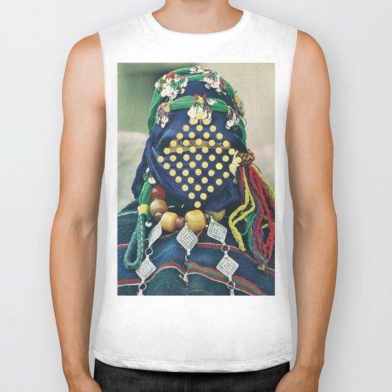 Dotted Tribe Biker Tank