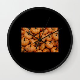 pumpkins Wall Clock