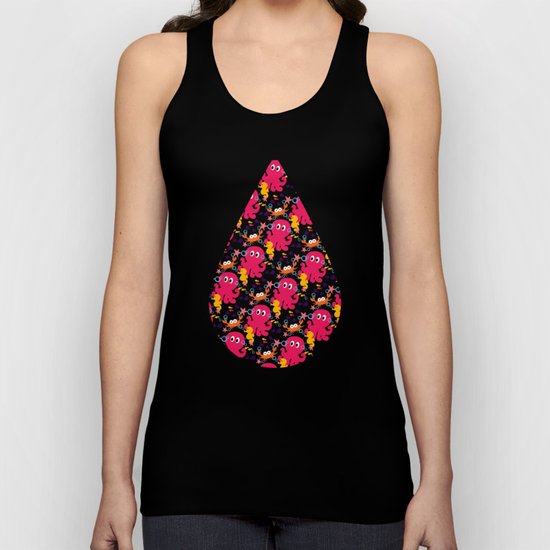Sea Creatures Unisex Tank Top