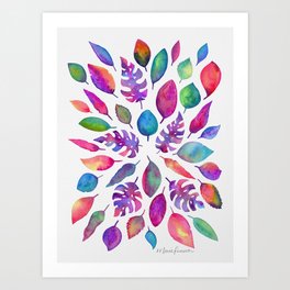 Foliage Art Prints Society6