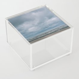 Storm at the Dutch coast || Texel, The Netherlands, Travel photography Acrylic Box