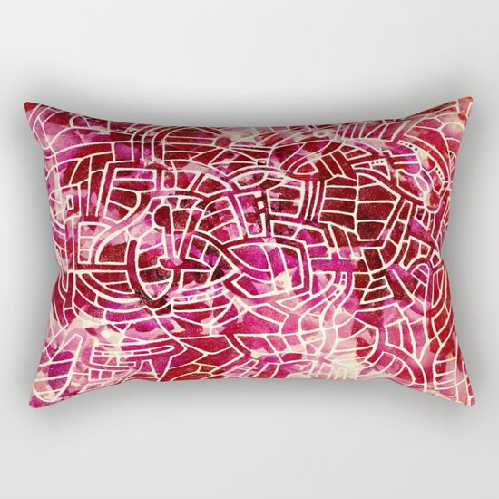 - red palace - Rectangular Pillow