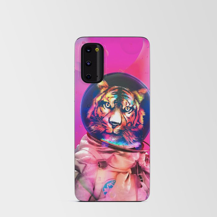Space Tiger Android Card Case