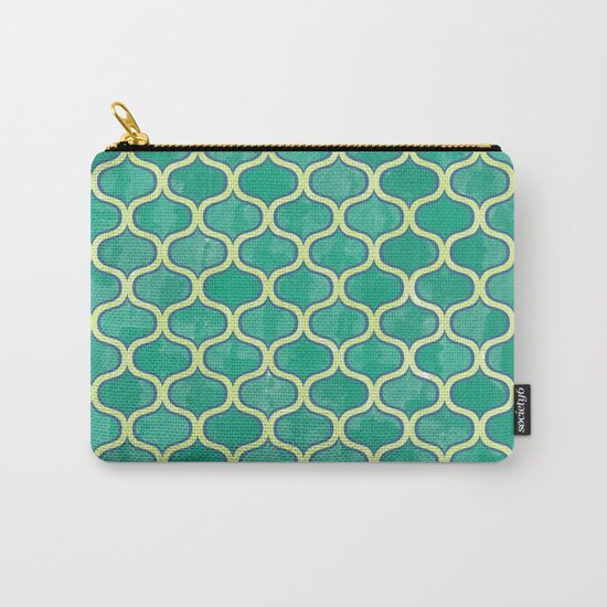Watercolor Lovely Pattern VVV Carry-All Pouch