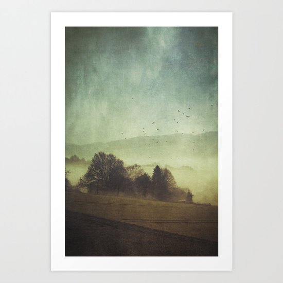 Hidden Houses Art Print