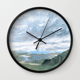 Landscapes in my mind Wall Clock