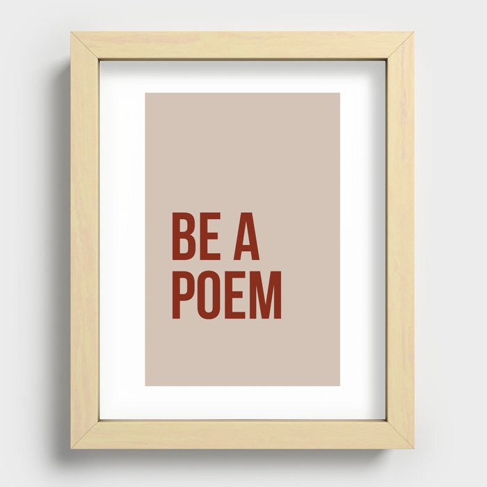 Recessed Framed Print