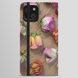 Beach Roses iPhone Wallet Case