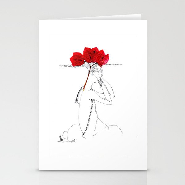 flowers of Cyprus Stationery Cards