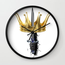 Corona lucha por el Reinado Wall Clock