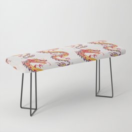 Chinese Dragon – Fiery Palette Bench