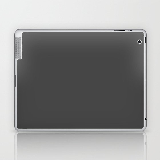 Simply Dark Gray Laptop & iPad Skin