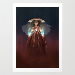 The Painted Lady Art Print