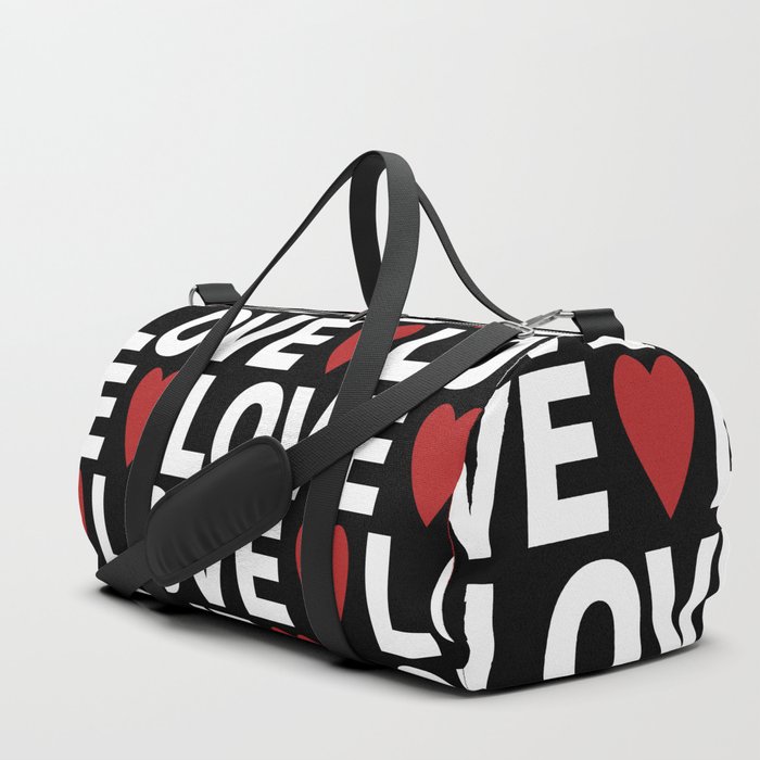 Valentines day pattern 3 Duffle Bag