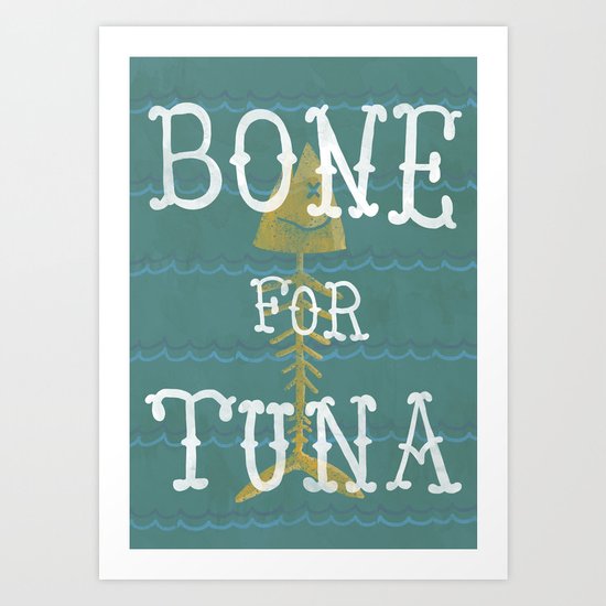 bone for tune (boardwalk empire) Art Print