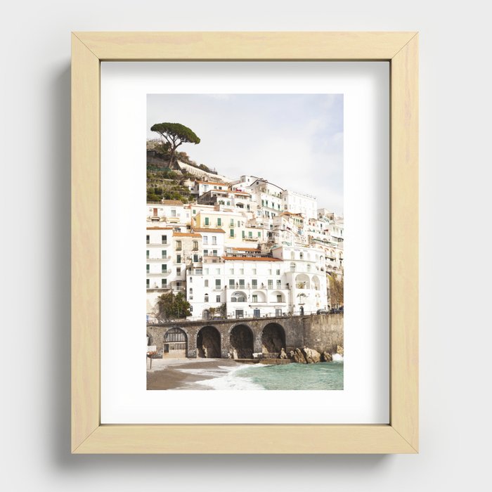 Amalfi Coast Daydreams  |  Travel Photography Recessed Framed Print