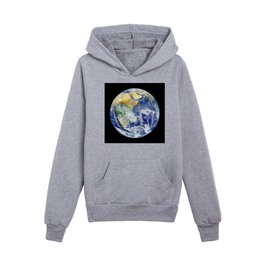 Planet Earth Kids Pullover Hoodies