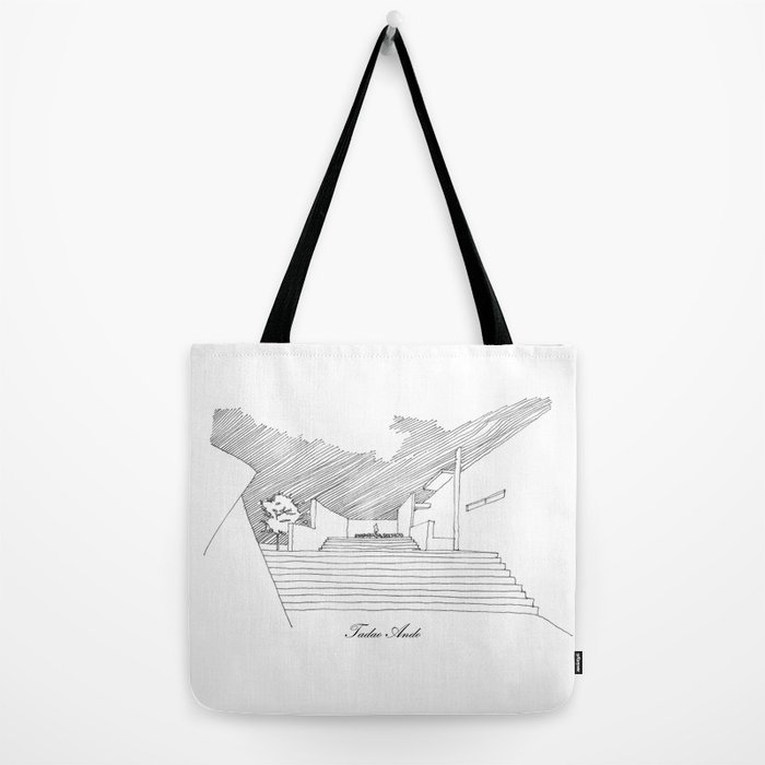 Tadao Ando Tote Bag by Dario Mabritto