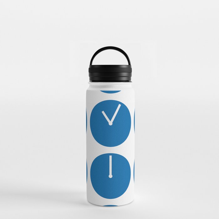 Minimal clock collection 13 Water Bottle