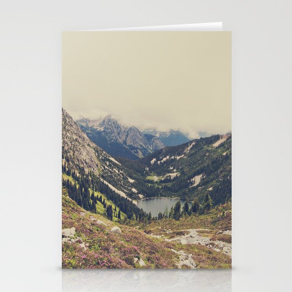 Mountain Flowers Stationery Cards