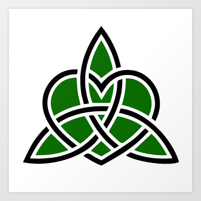 celtic trinity knot heart