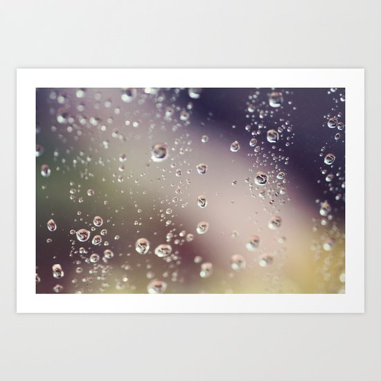 Raindrops I Art Print