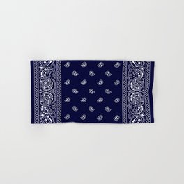 Navy Blue Hand Bath Towels For Any Bathroom Decor Society6