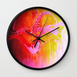 Pink Lemonade Wall Clock