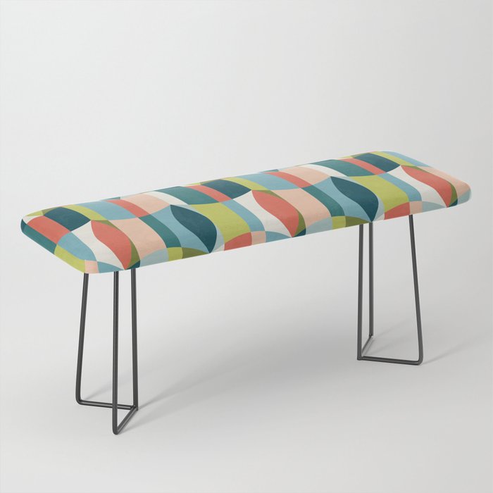 Mid Century Modern 39 Bench