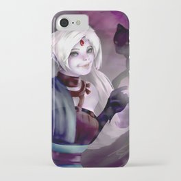 Silvi and kitty! iPhone Case