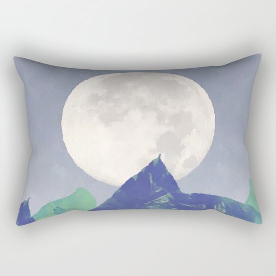 Vintage Moon Dance #society6 Rectangular Pillow
