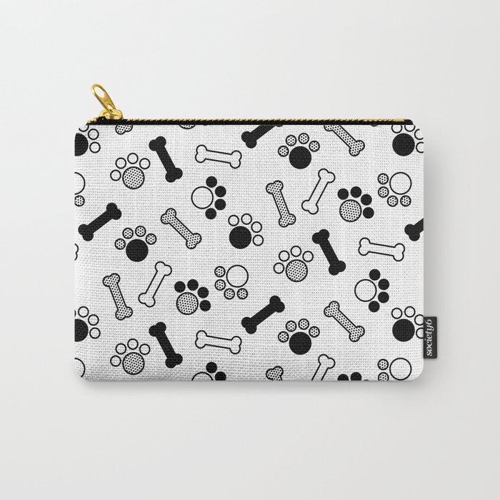 Paws and Bones Carry-All Pouch