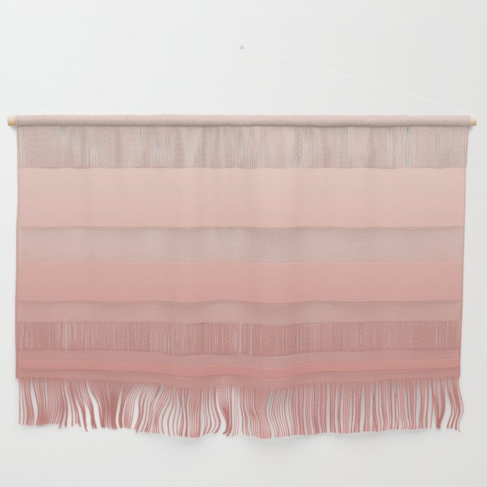 Ombre Pink Coral Wall Hanging