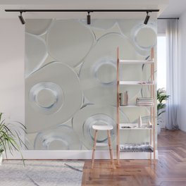 Grey Pattern Wall Mural