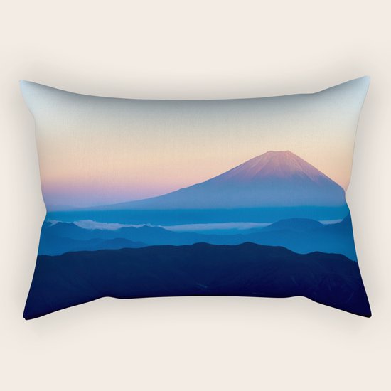 Mount Fuji Rectangular Pillow