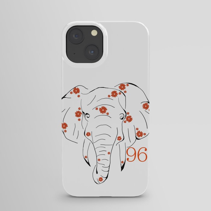 96 Elephants iPhone Case