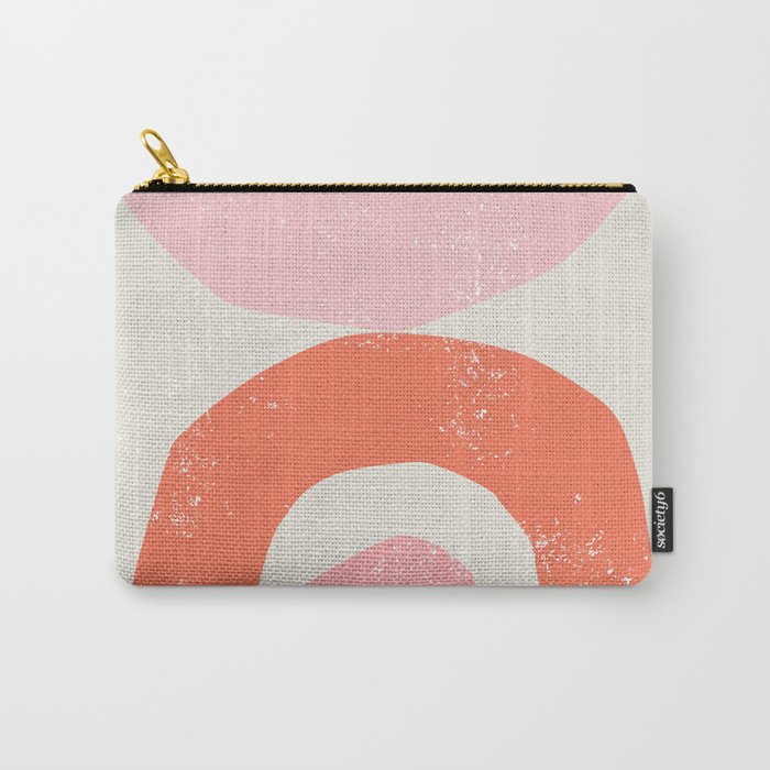 pink abstract  Carry-All Pouch