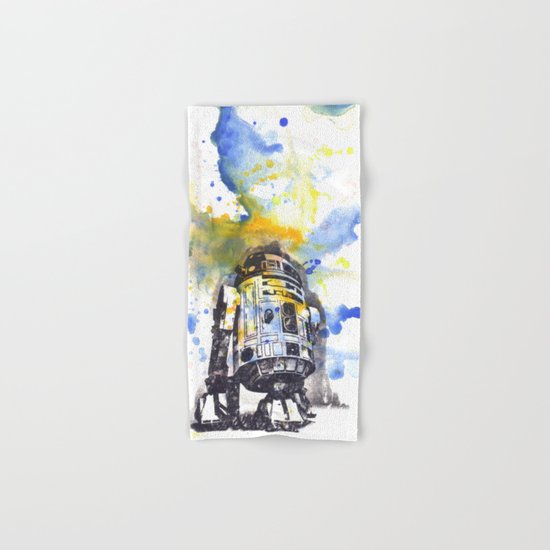 R2D2 from Star Wars Hand & Bath Towel