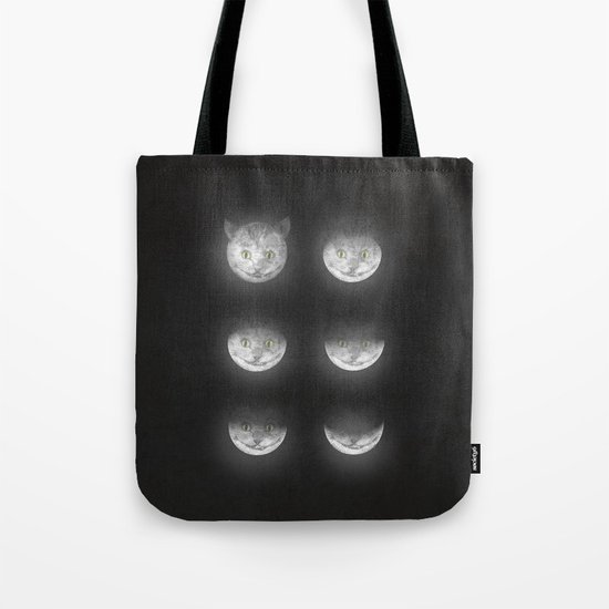 Waning Cheshire Tote Bag