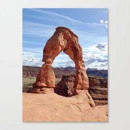 Delicate Arch at Arches National Park Canvas Print