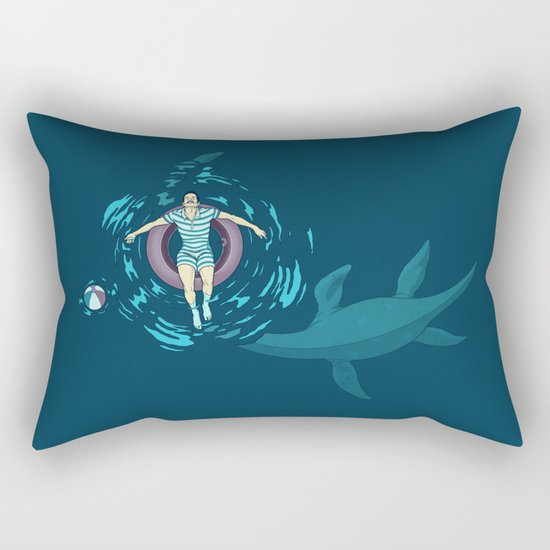 Cryptosoaking Rectangular Pillow