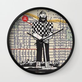 Paul Bunyan, North Denver at Interstate Avenue, You Are Here, Portland. Wall Clock