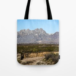 The Organ Mountain Range, New Mexico Tote Bag